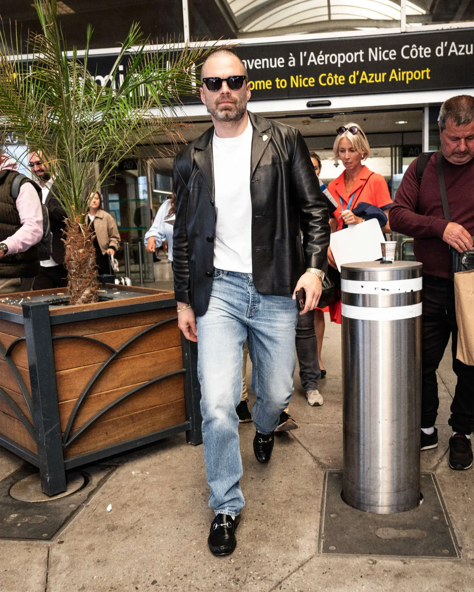 Why Everyone is Dressing Up for the Airport Again - Sebastian Stan
