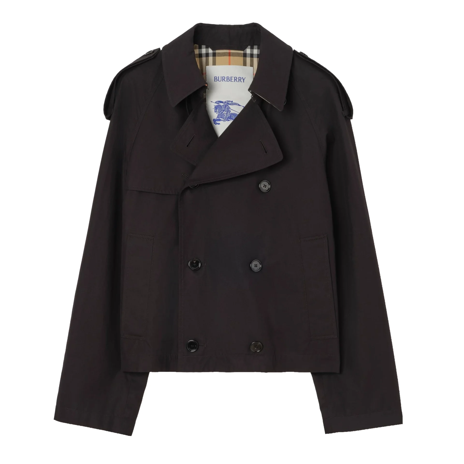 Burberry Cropped Tropical Gabardine Leadenham Trench Coat - Here's How to Dress for a Tropical Downpour