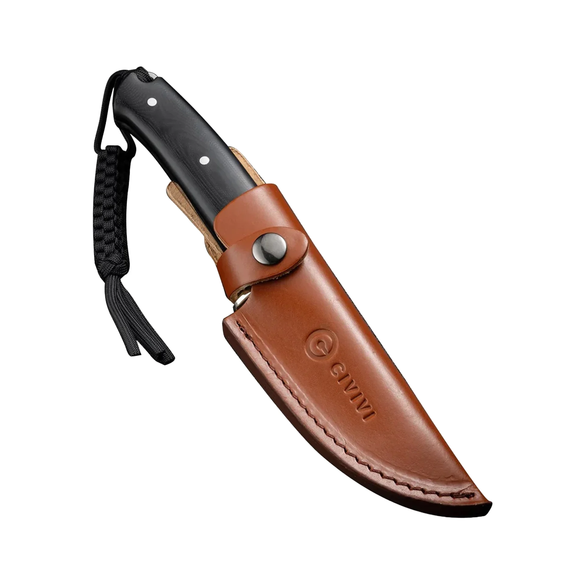 Civivi-Cloud-Peak-OD-Green-G10-Handle-With-Nickel-Silver-Guard-Fixed-Blade-Knife