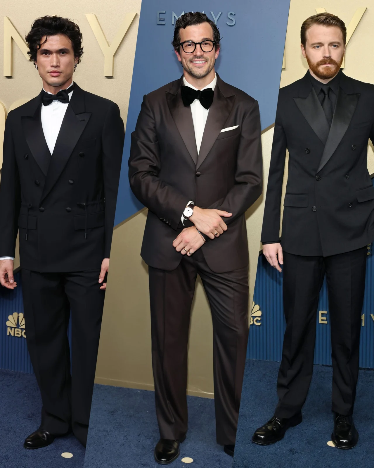 Charles Melton, Paul Anthony Kelly and Jack Lowden/Photo: Getty Images