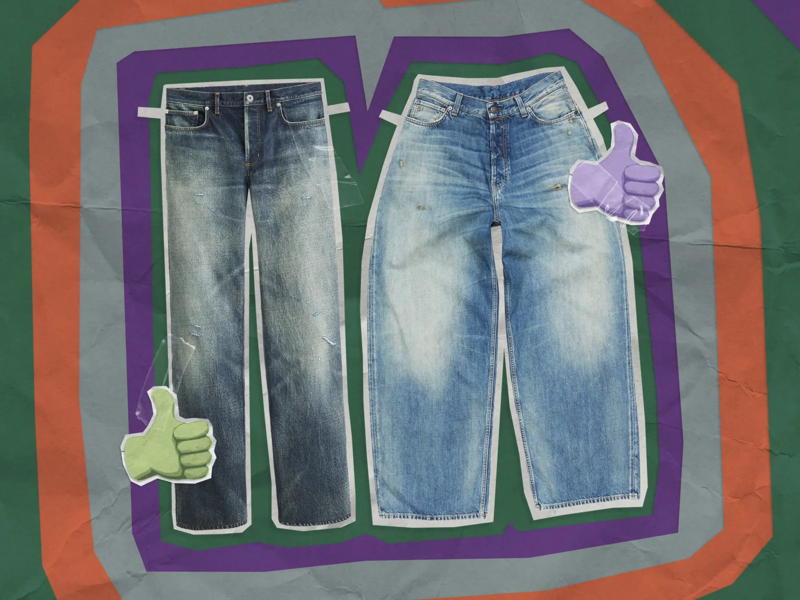 How to Look Good in Both Skinny and Baggy Fits Landscape