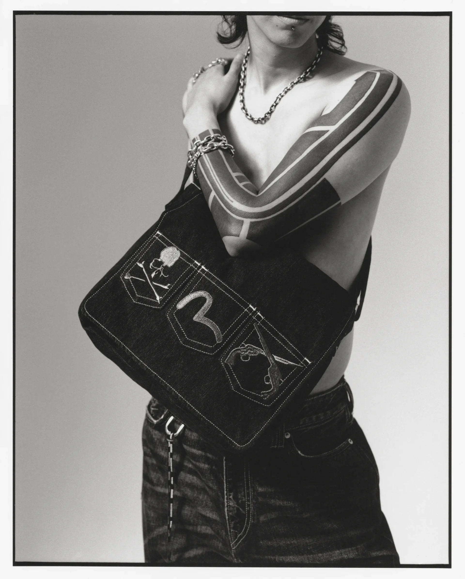 Collab Alert: Black Is the New Blue for EVISU, Mastermind JAPAN, and Roarguns