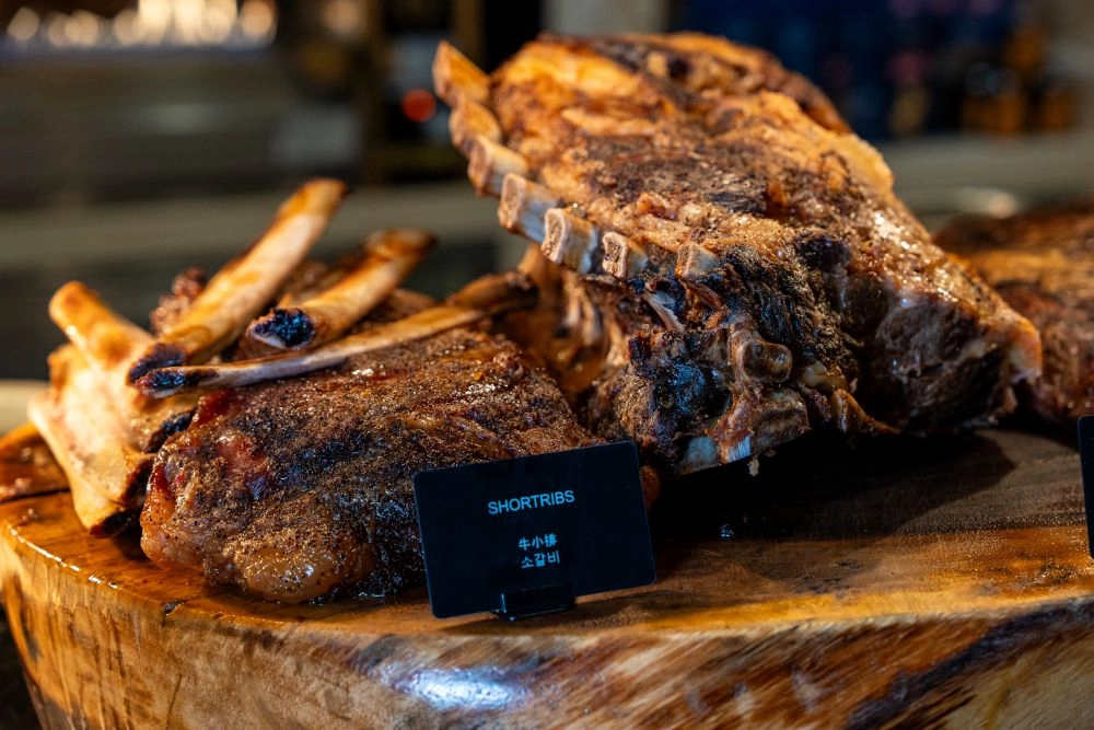 French Black Truffles and Argentinian Beef the Hit Solaire Buffet 1