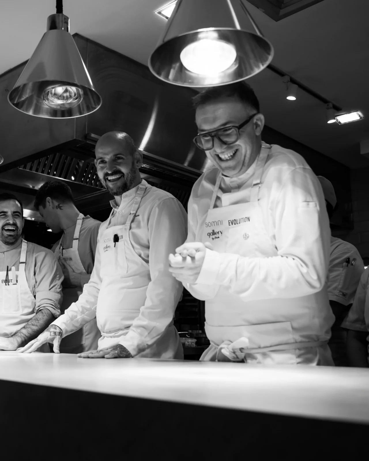 Chele González of Gallery by Chele and Aitor Zabala of Somni Dinner