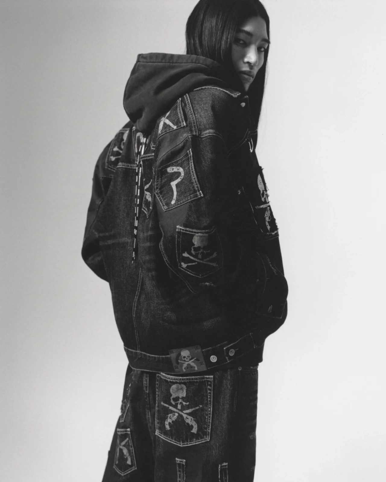 Collab Alert: Black Is the New Blue for EVISU, Mastermind JAPAN, and Roarguns