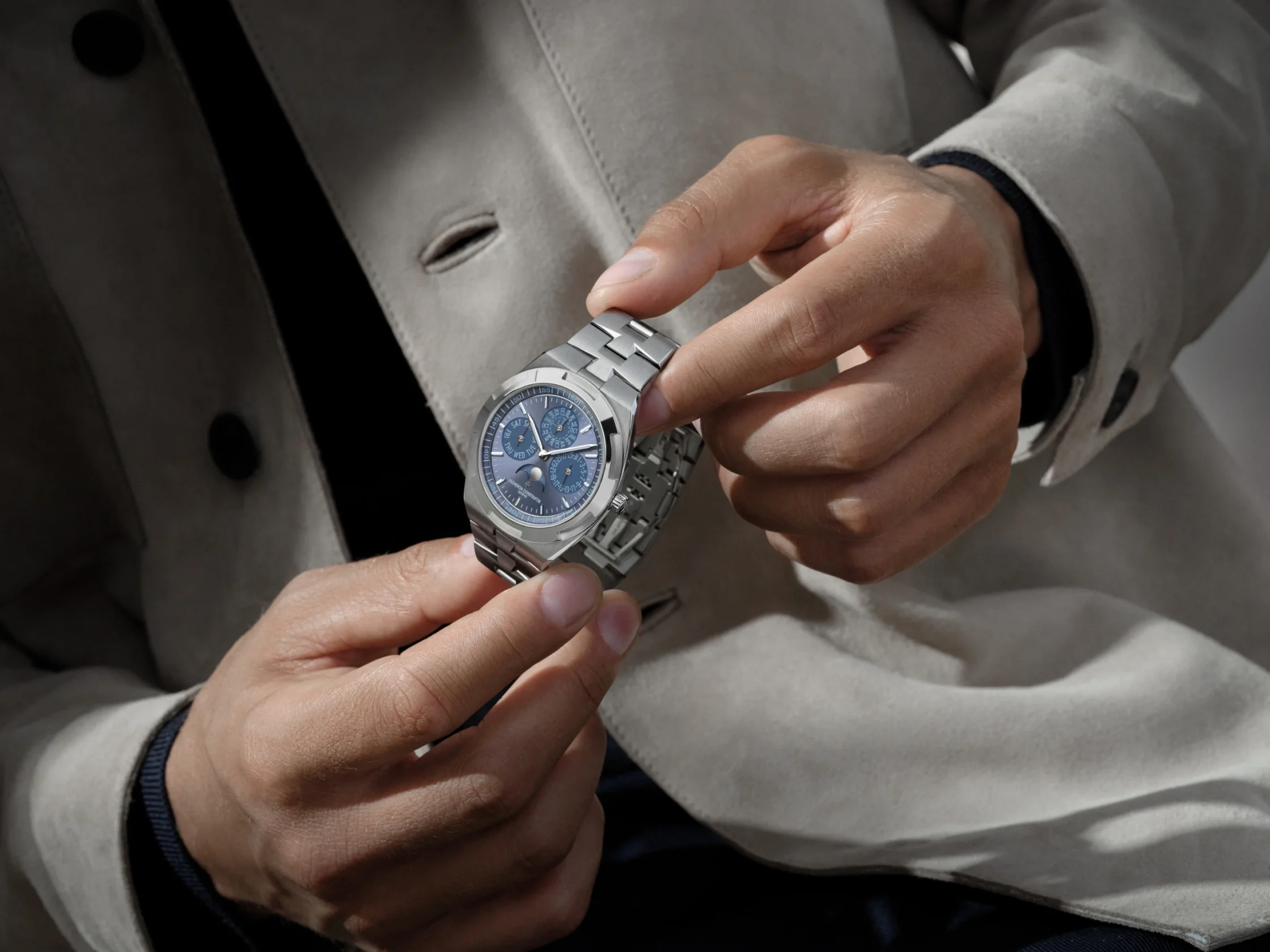 Vacheron Constantin Gives Its Overseas Perpetual Calendar a New Shade of Blue