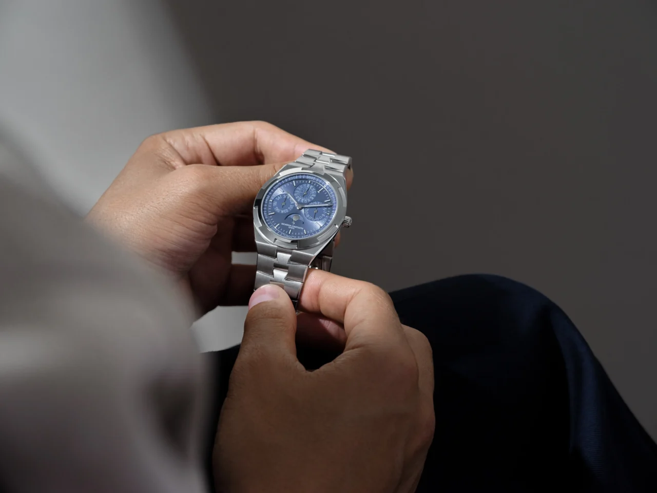 Vacheron Constantin Gives Its Overseas Perpetual Calendar a New Shade of Blue